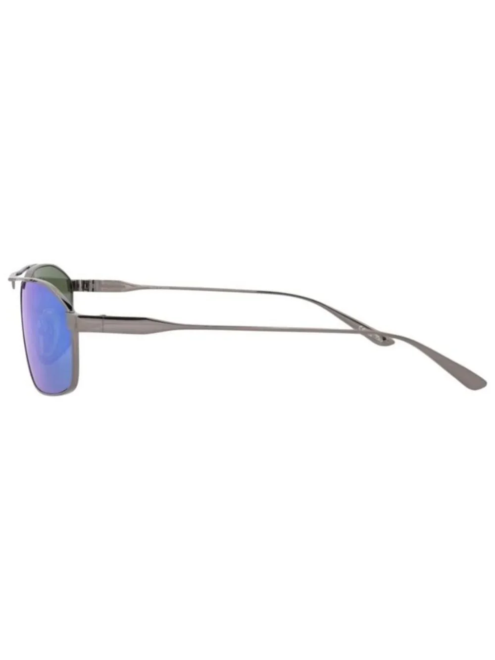 New Balenciaga Mens Aviator Ruthenium Ruthenium Blue Fashion Designer Sunglasses